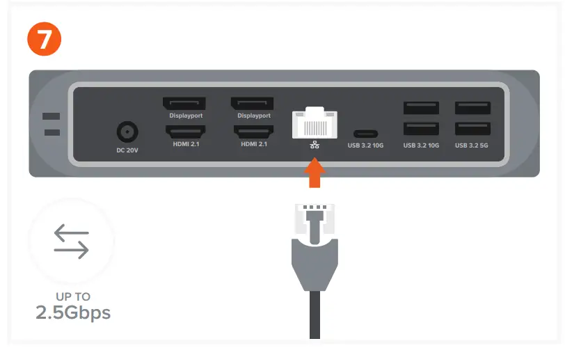 THUNDERBOLT 4 Multimedia Pro Dock - Parts 8