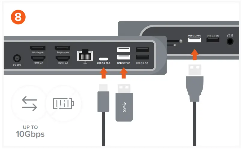 THUNDERBOLT 4 Multimedia Pro Dock - Parts 9