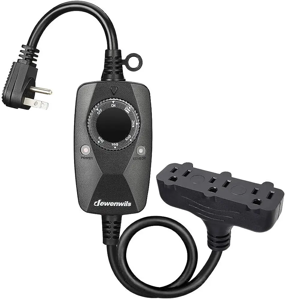 dewenwils HODT13C Outdoor Light Sensor Timer