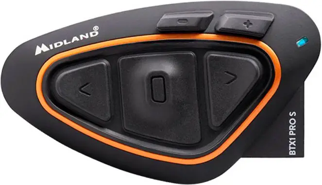 MIDLAND BTX1 Pro S Bluetooth Communication System Single Pack