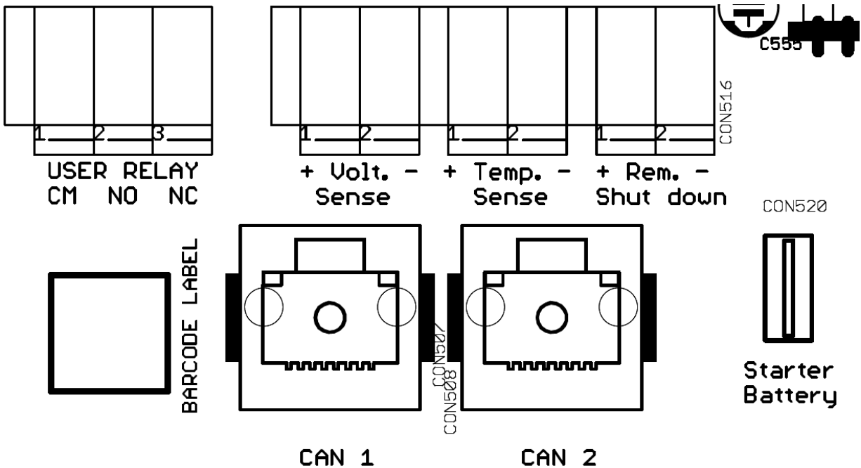victron energy Skylla IP65 Intelligent Battery Charger - User relay