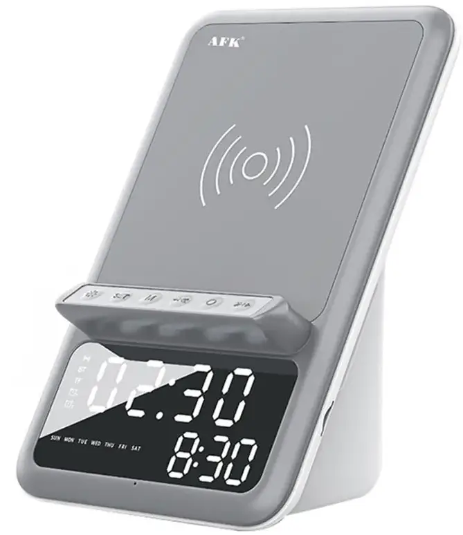 AFK-BT512-Wireless-Charger-with-Speaker-Clock-PRODUCT