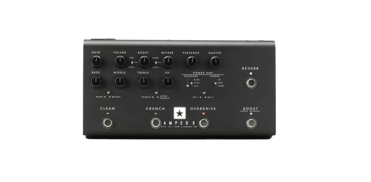 Blackstar Amped 3 Amplifier Pedal User Guide Blackstar Amped 3 Amplifier Pedal User Guide