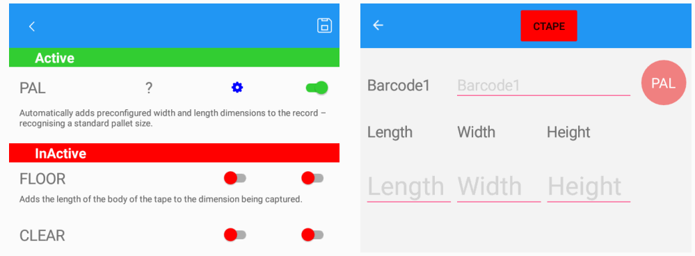 QUANTA Supply Chain Data Ecosystem - disable each function