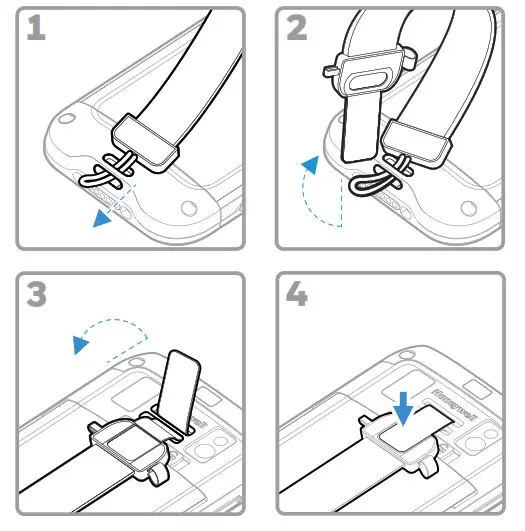 Honeywell CT40 XP Series Ingram Micro DC POS - Honeywell CT40 XP Series Ingram Micro DC POS - hand stard