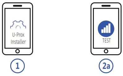 U PROX Siren Security Alarm System - INSTALLATION LOCATION 1