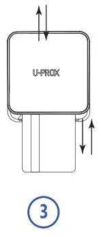 U PROX Siren Security Alarm System - INSTALLATION LOCATION 3