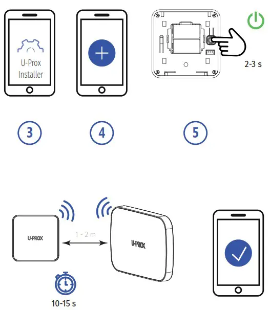 U PROX Siren Security Alarm System - REGISTRATION 2