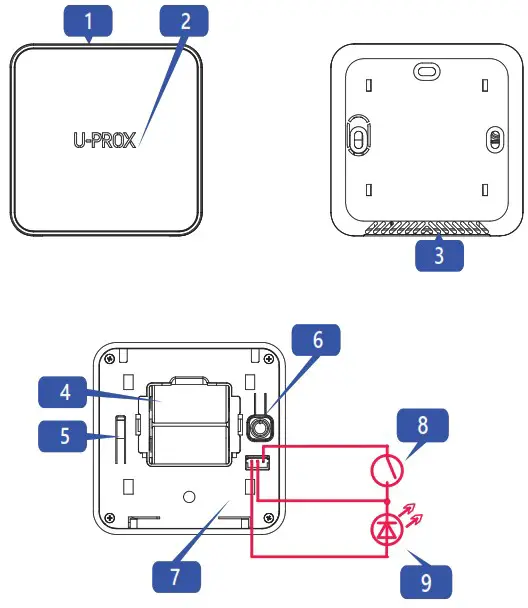 U PROX Siren Security Alarm System - cover