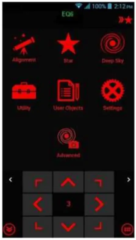 Astro Gadget EQStarProEQ5 GoTo Drive Upgrade Kit  - SynScan Pro screen