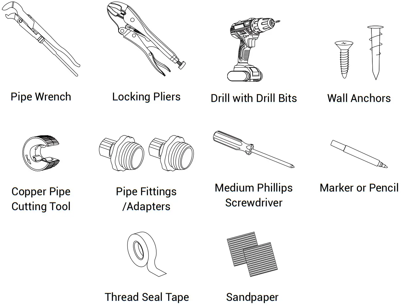 YOLINK YS4909 UC Valve Controller and Motorized Valve Kit - Required Items
