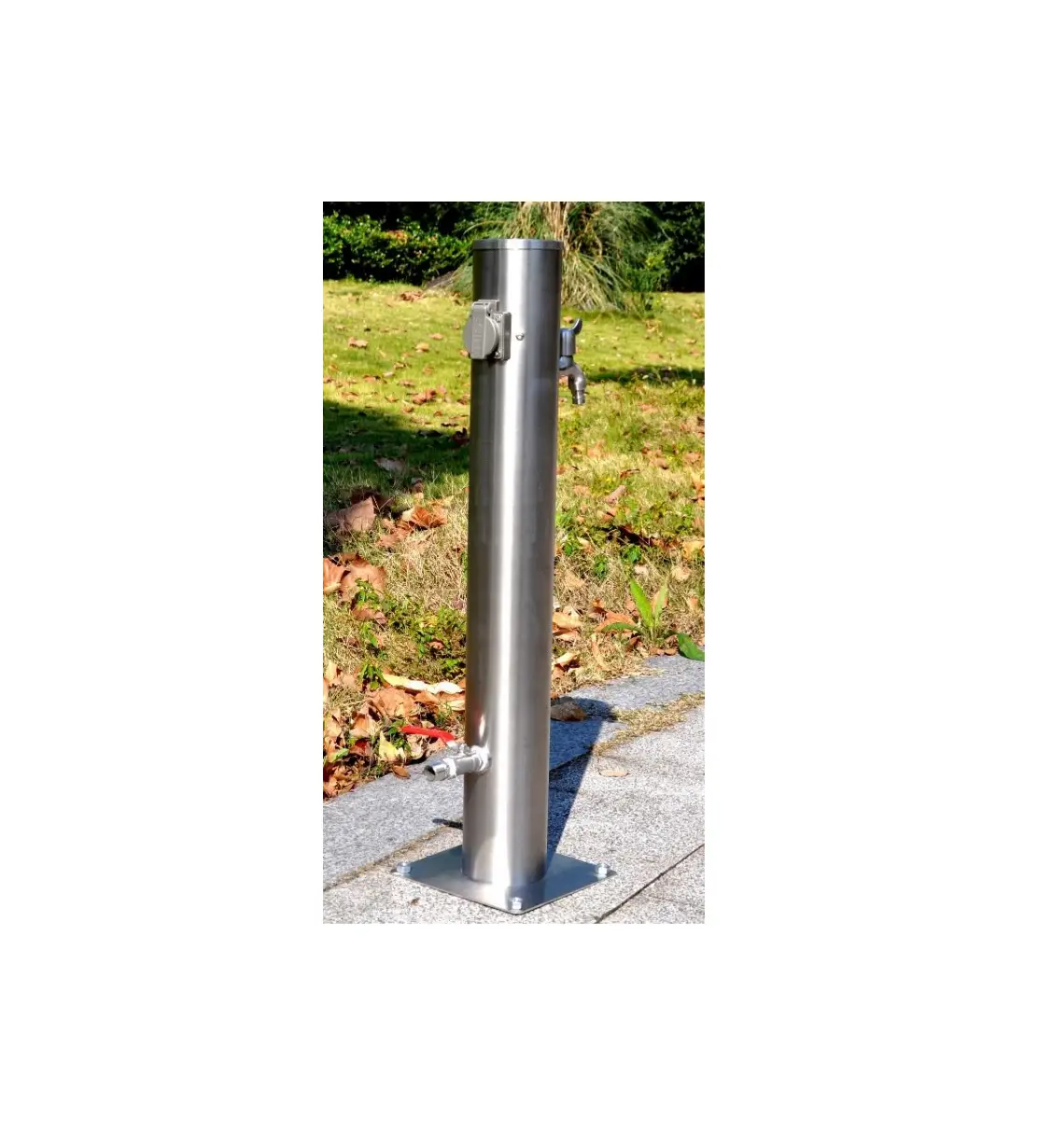 Westfalia 959933 Stainless Water Tap Column With Power Socket Instructions