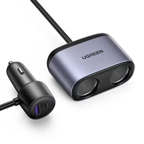 Ugreen 30886 Dual Expansion Ports Car Charger Cd252 User Manual