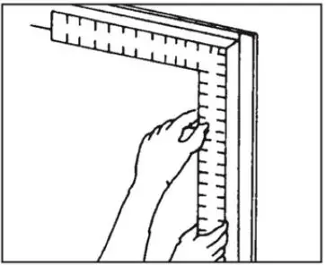 STILE DOOR 850018941716 Interior Prehung Doors Instruction Manual - Square and Plumb Rough Stud Opening