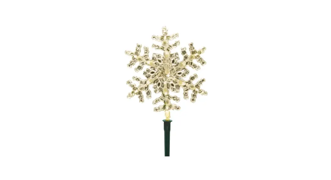 Ge Holiday 72234lo Led 52l 4pcs 9 Inch Snowflake Pathway Maker Light Set Installation Guide