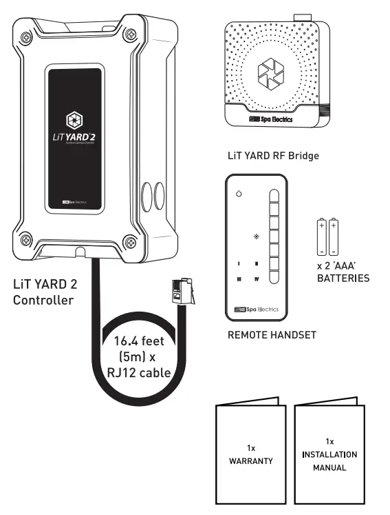 Spa Electrics LiT Yard 2 Controller - package