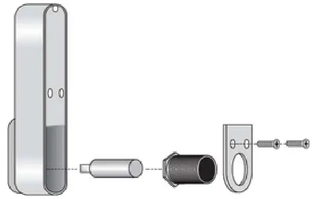 D D Technologies DND-DDKL1000NCSG NetCode Locker Lock - Fig1