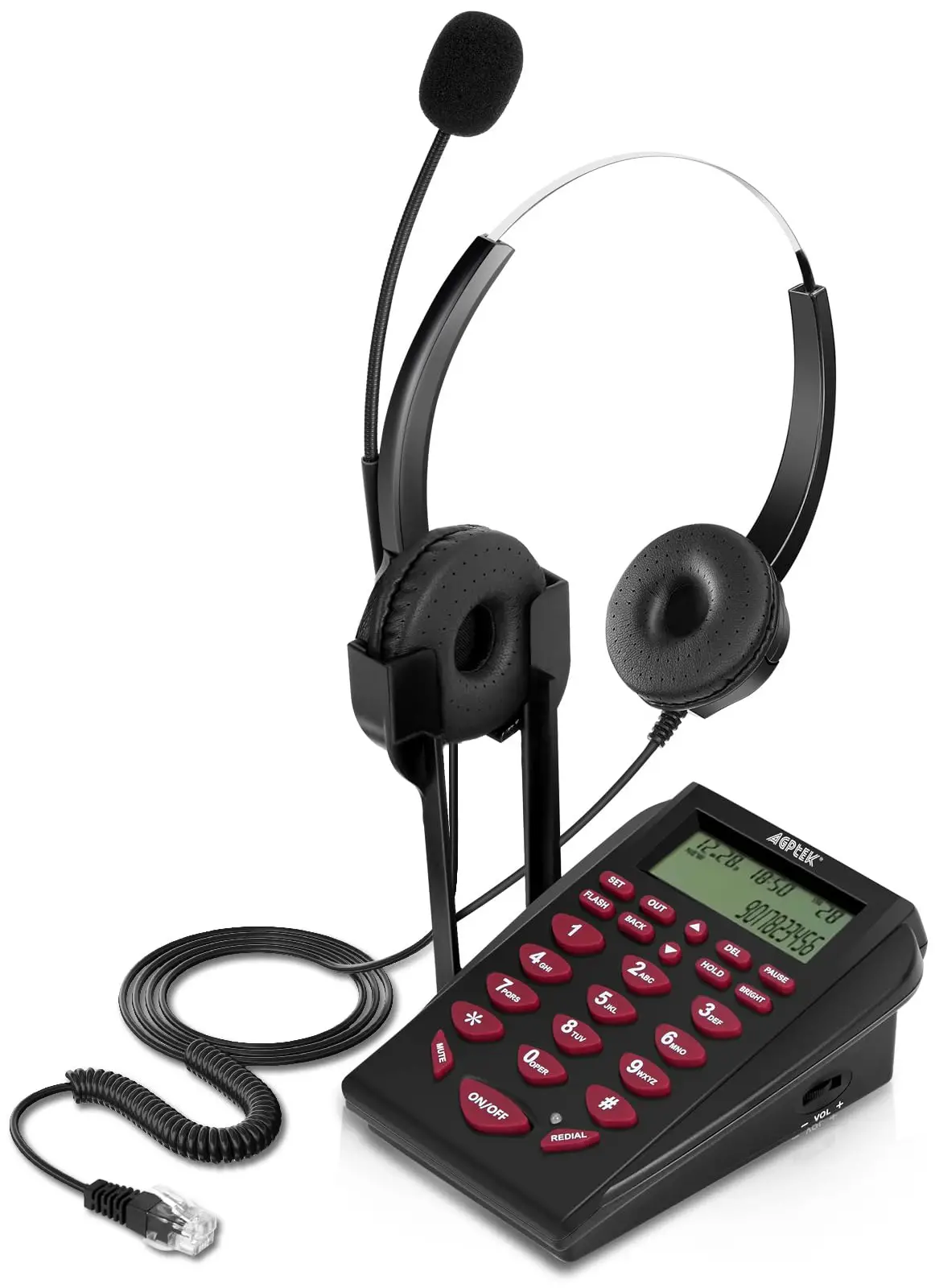 AGPTEK-HA-0098-Dialpad-Headset-Telephone-product