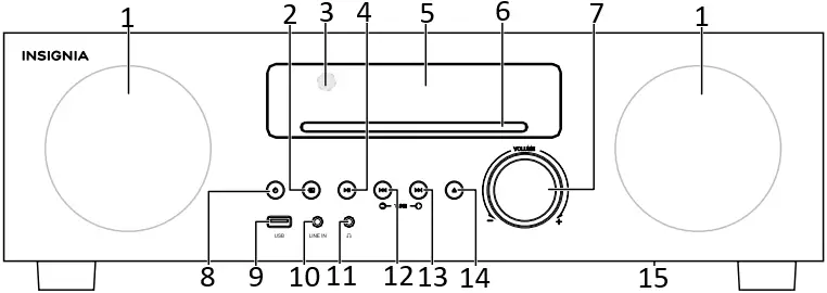 INSIGNIA NS-HAIOR18, NS-HAIOR18-C All in One Shelf System A1