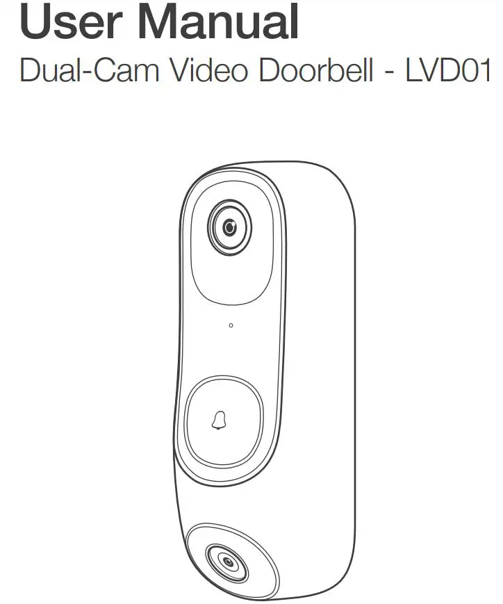 KICKSTARTER LVD01 Dual Cam Video Doorbell User Manual