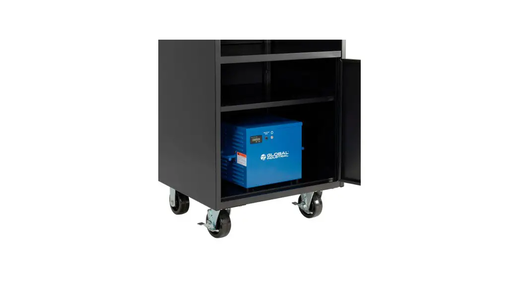 Global Industrial 694562pbk Mobile Powered Computer Workstation User Manual