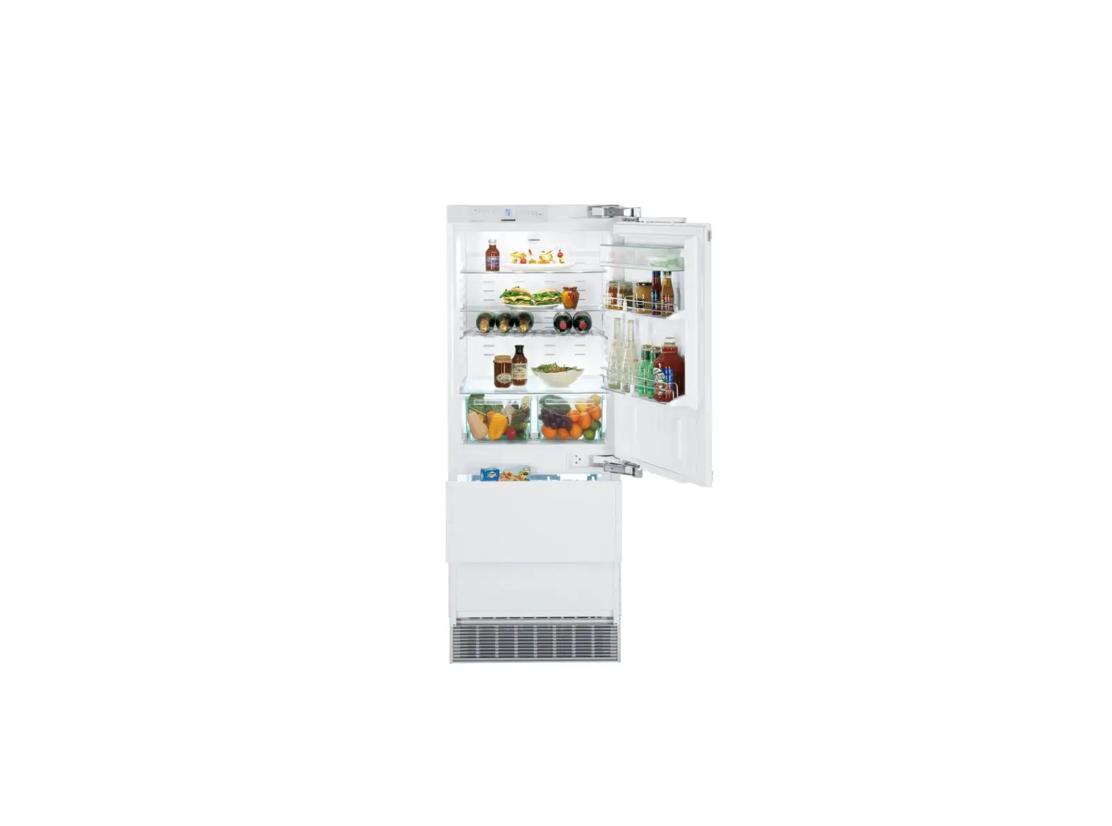 Liebherr Hc 1580 Panel Ready Counter Depth Built In Bottom Freezer Refrigerator User Manual