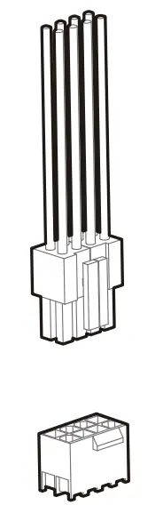 DEEPCOOL PX850G PX-G Series Native Atx 3.0 Full Modular Power Supply - motherboard