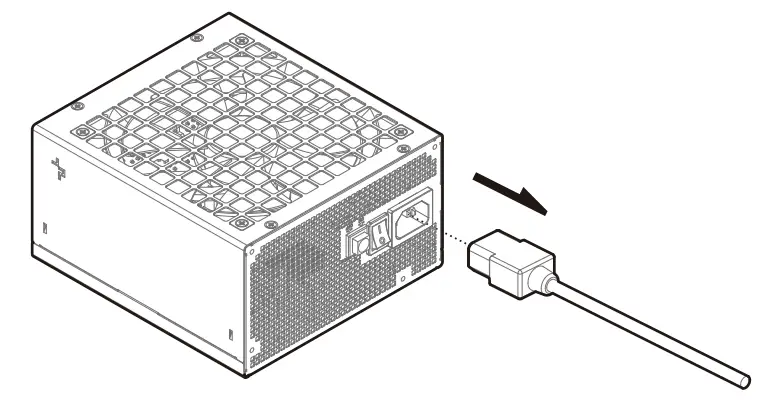 DEEPCOOL PX850G PX-G Series Native Atx 3.0 Full Modular Power Supply - power supply