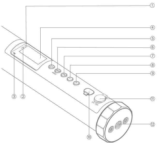 Godox-TP2R-Knowled-RGBWW-Pixel-Tube-Light-FIG-1