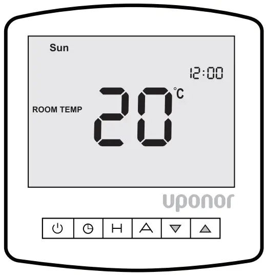 Uponor T 26 Base Thermostat Digital Programmable - fig2