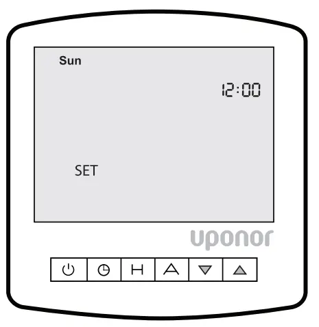 Uponor T 26 Base Thermostat Digital Programmable - fig3