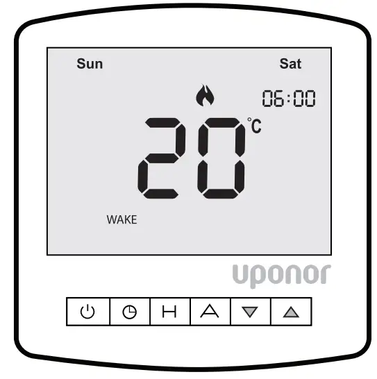 Uponor T 26 Base Thermostat Digital Programmable - fig8