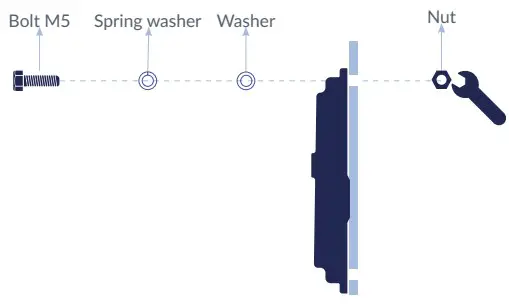 sensolus TRACK 1020 Tracking Solution to Streamline Logistics Processes - Install with bolts