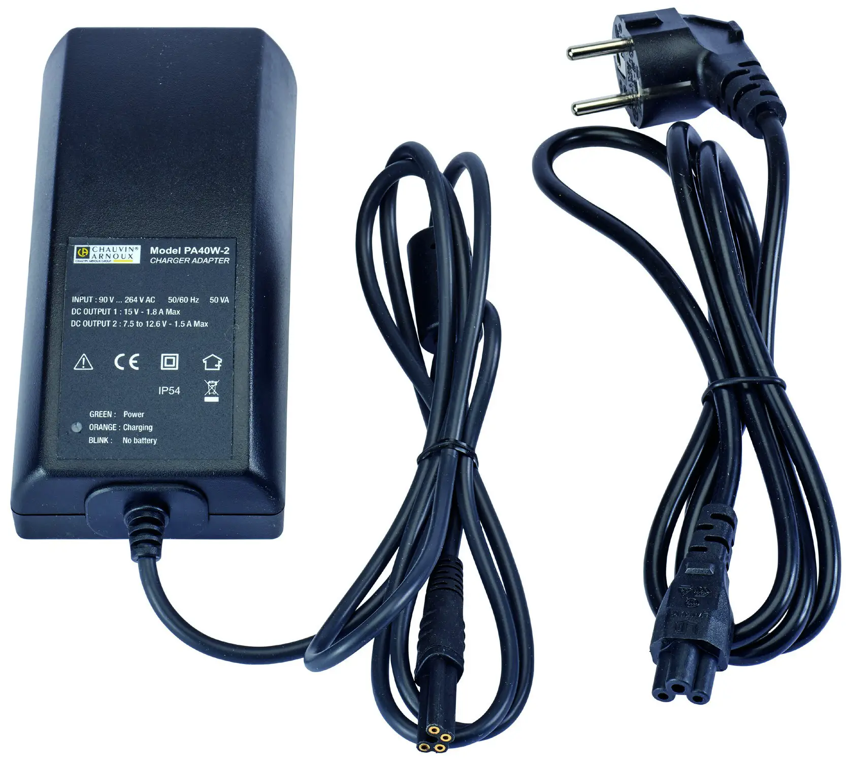 CHAUVIN ARNOUX PA40W 2 Power Supply And Battery Charger - cover