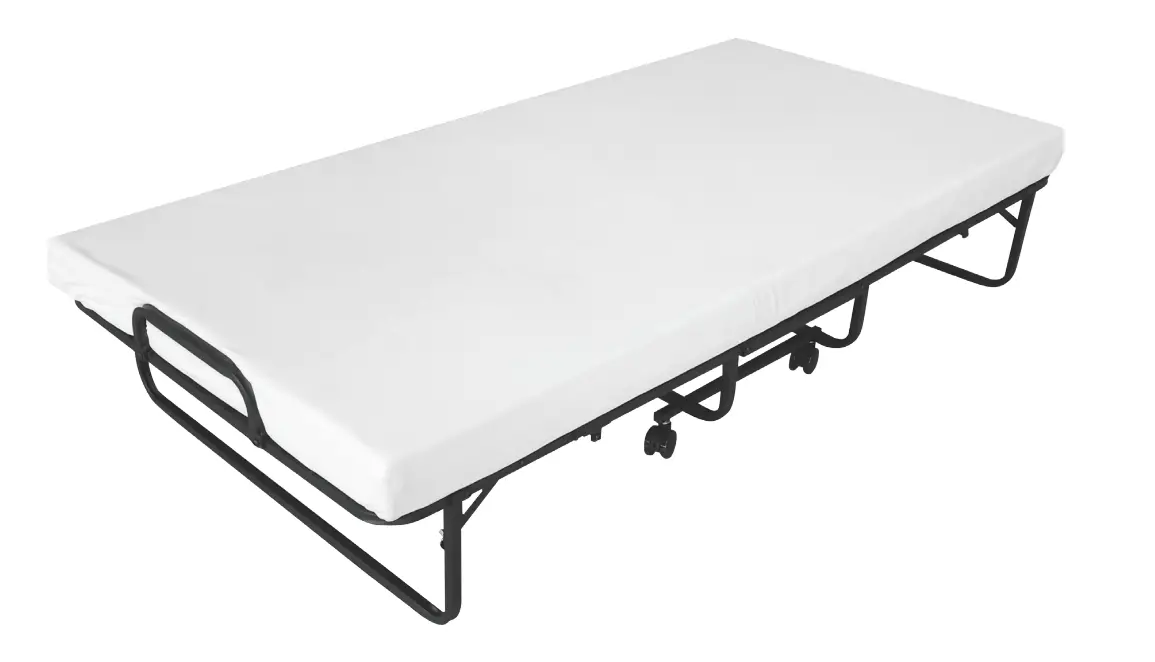 ANGELES HOME 69542-8CK-HW Heavy Duty Foldable Memory Foam Bed with Mattress