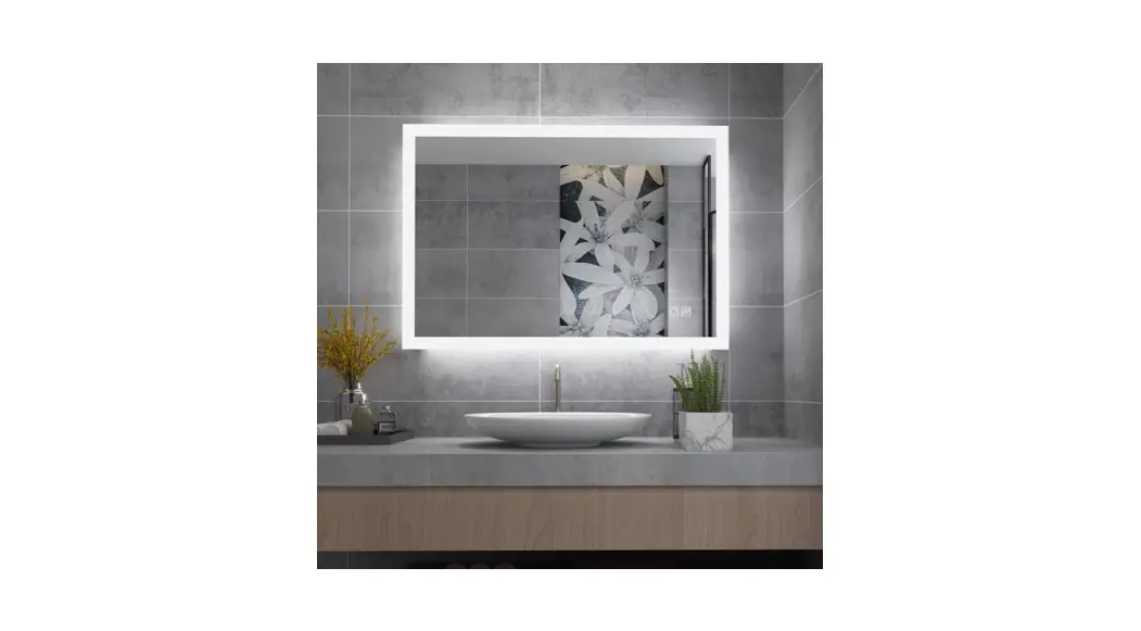 Homemystique Bm3f Wall-mounted Led Bathroom Mirror User Manual