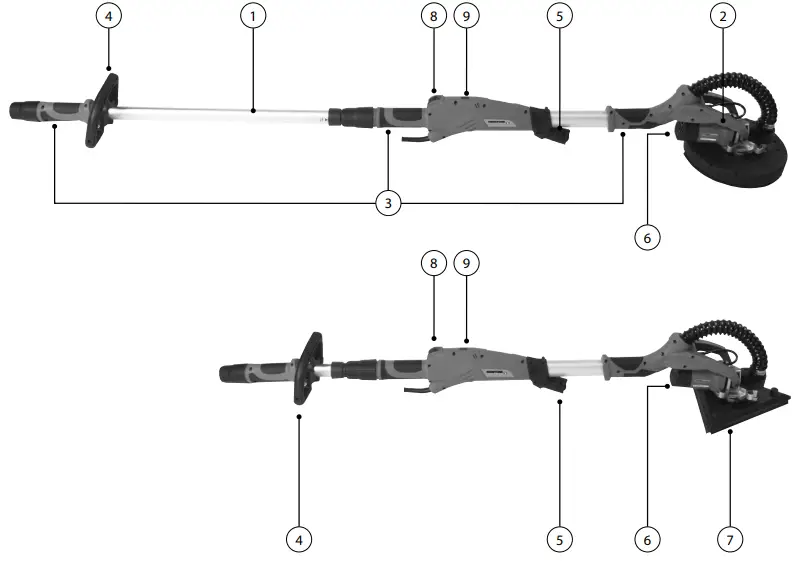 REDSTONE-Dry-Wall-Sander-fig 1