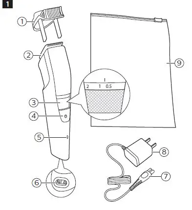 Philips-Norelco-BT321041-Beard-Trimmer-and-Hair-Clipper-fig-1
