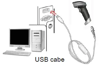 unitech MS339 2D Imager Barcode Scanner 2