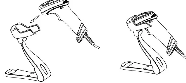unitech MS339 2D Imager Barcode Scanner 8