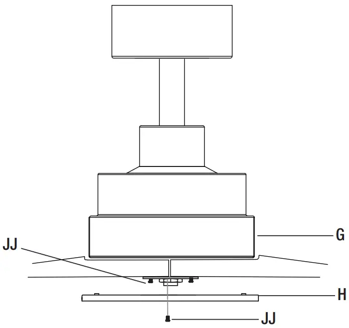 Installing the light kit panel