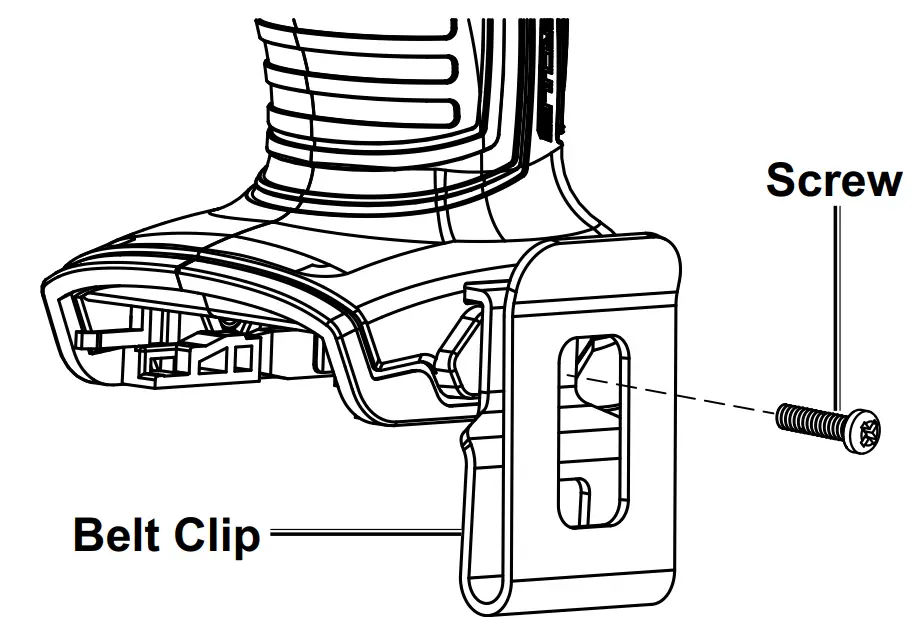Attaching Belt Clip