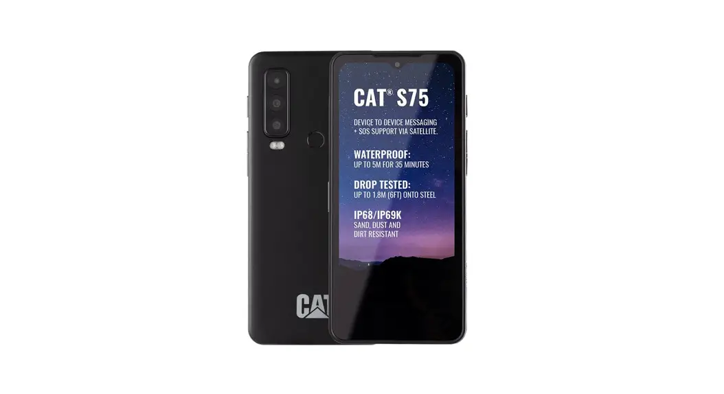 Cat S75 Rugged, Satellite Connected 5g Smartphone User Guide