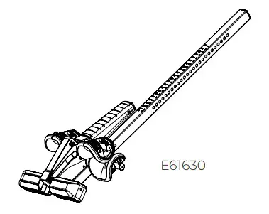 TEETER EP-560 ComforTrak Series Inversion Table - Main Shaft 1