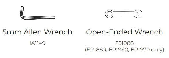 TEETER EP-560 ComforTrak Series Inversion Table - Tools Provided