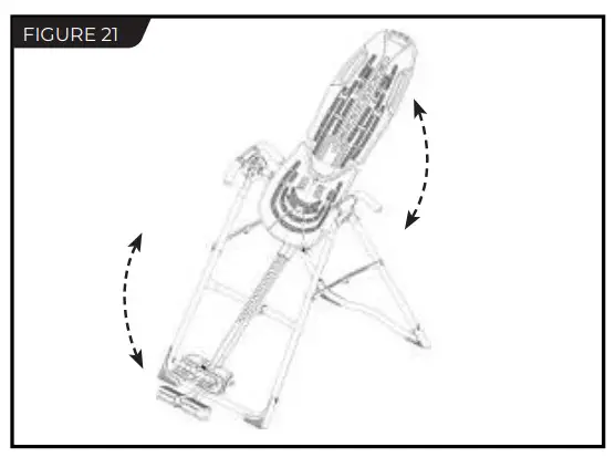 TEETER EP-560 ComforTrak Series Inversion Table - fig 14