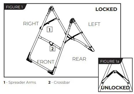TEETER EP-560 ComforTrak Series Inversion Table - fig