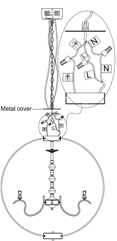 CWI-Lighting-5025P34C-8-Abia-8-Light-34-inch-Chrome-Up-Chandelier-Ceiling-Light-fig-9
