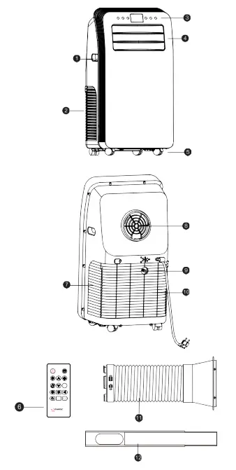 Montpellier MAC9000W Portable Air Conditioner - INTRODUCTION