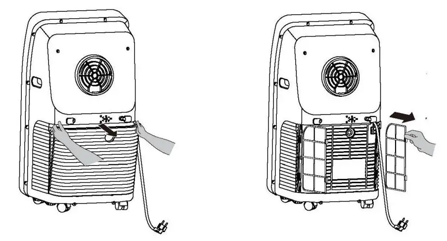 Montpellier MAC9000W Portable Air Conditioner - cleaning